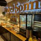 Frühstücks-Buffet in unserem Wintergarten