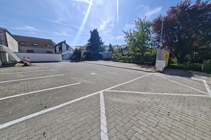 Ein Teil unseres kostenlosen Parkplatzes