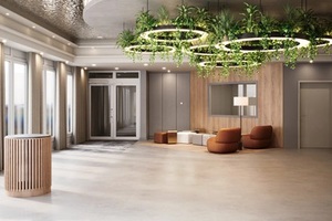 Flur zum KonferenzCentrum mit 800²