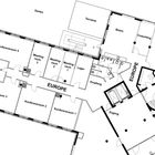 Grundriss der Konferenzetage 