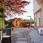 Saunabereich - außen