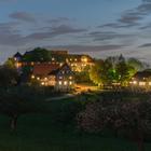 Abendstimmung Schloss Hohenfels