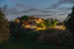 Abendstimmung Schloss Hohenfels