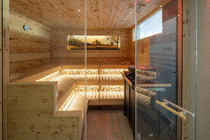 Zirbenholz-Sauna