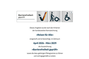 Reisen Für Alle Zertfizierung