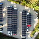 Parkplatz Solar Carport